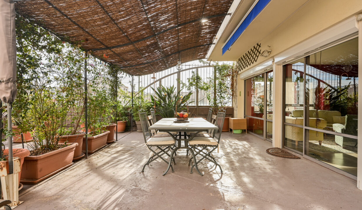 Vue terrasse village