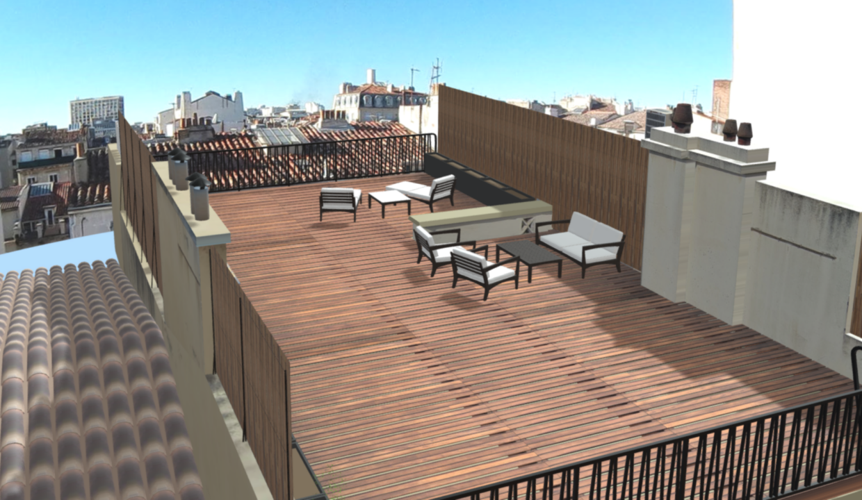 rooftop duplex penthouse dernier etage marseille appartement terrasse loft 2
