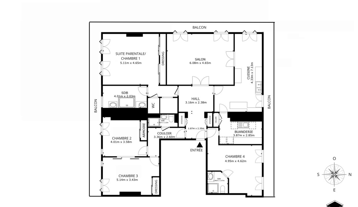 PLAN ma terrasse marseille 13001 13004 13005 longchamp à vendre