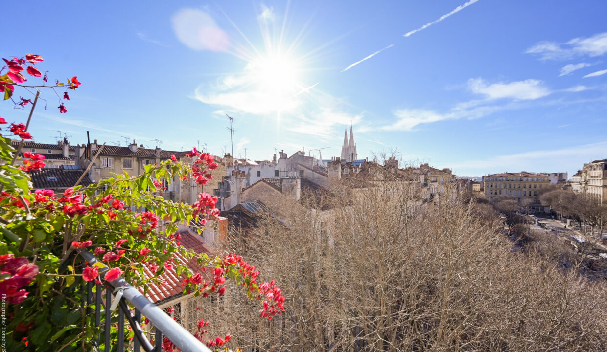 Vue ma terrasse marseille 13001 13004 13005 longchamp à vendre