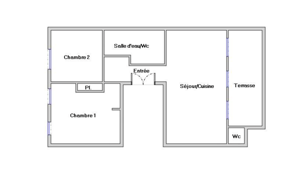 Plan appartement ma terrasse à marseille 13006 13001 13005