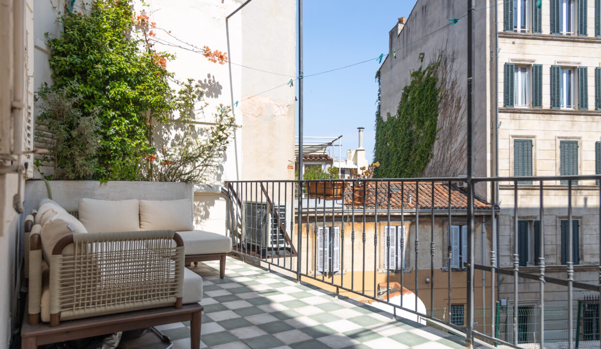 Terrasse 2 appartement ma terrasse à marseille 13006 13001 13005